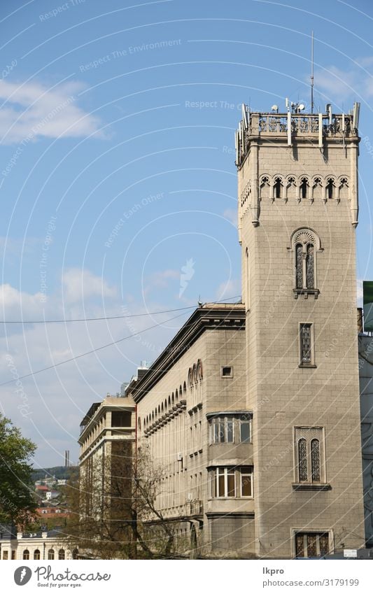 the view of the city and old architecture Vacation & Travel Tourism Culture Nature Landscape Hill River Town Church Castle Bridge Building Architecture Street