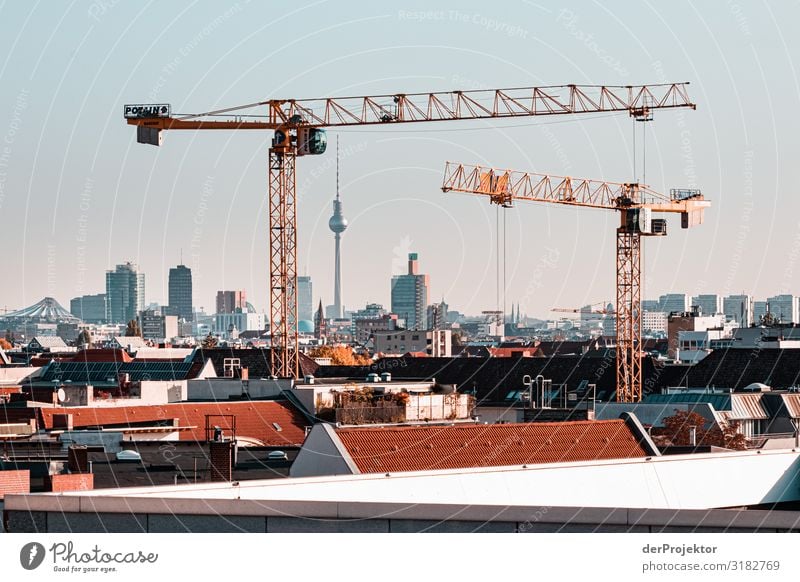 Above the roofs of Berlin Vacation & Travel Tourism Trip Adventure Far-off places House (Residential Structure) Manmade structures Building Architecture