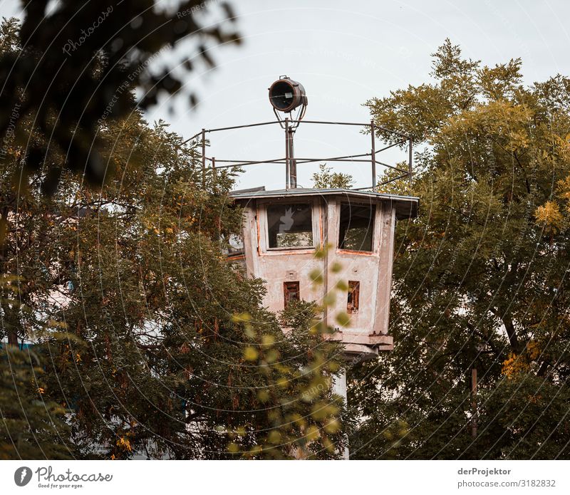 GDR Watchtower in Berlin Mitte Vacation & Travel Tourism Trip Adventure Far-off places Freedom Sightseeing City trip Manmade structures Building Architecture