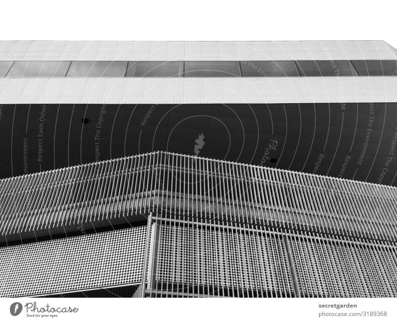 Structural functionalism. Construction site Architecture Sky aarhus Town Balcony Concrete Steel Rust Cold Minimalistic brutalism New building