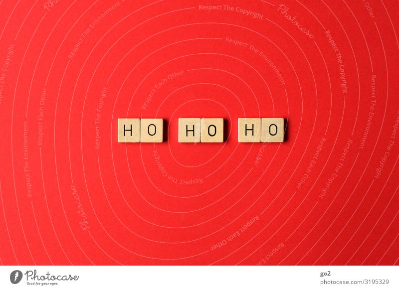 ho ho ho Playing Christmas & Advent Wood Characters Esthetic Simple Funny Red Emotions Joy Happiness Anticipation Idea Inspiration Creativity