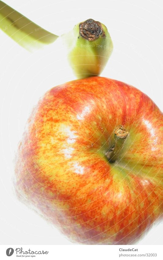 fruit friendship Banana Red Light Still Life Moody Healthy Apple Fruit combination Detail