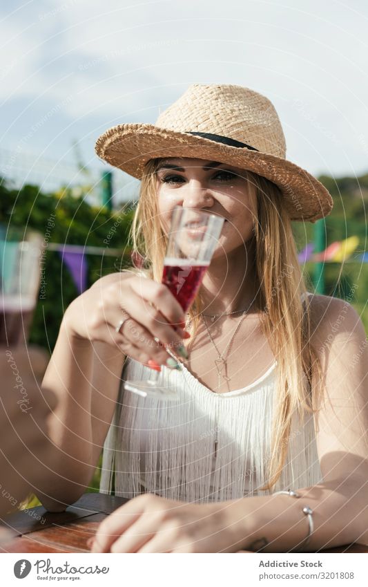 Group of friends drinking sangria on the terrace Alcoholic drinks Bar Caribbean Feasts & Celebrations Cocktail Conceptual design Drinking Woman Friendship Joy