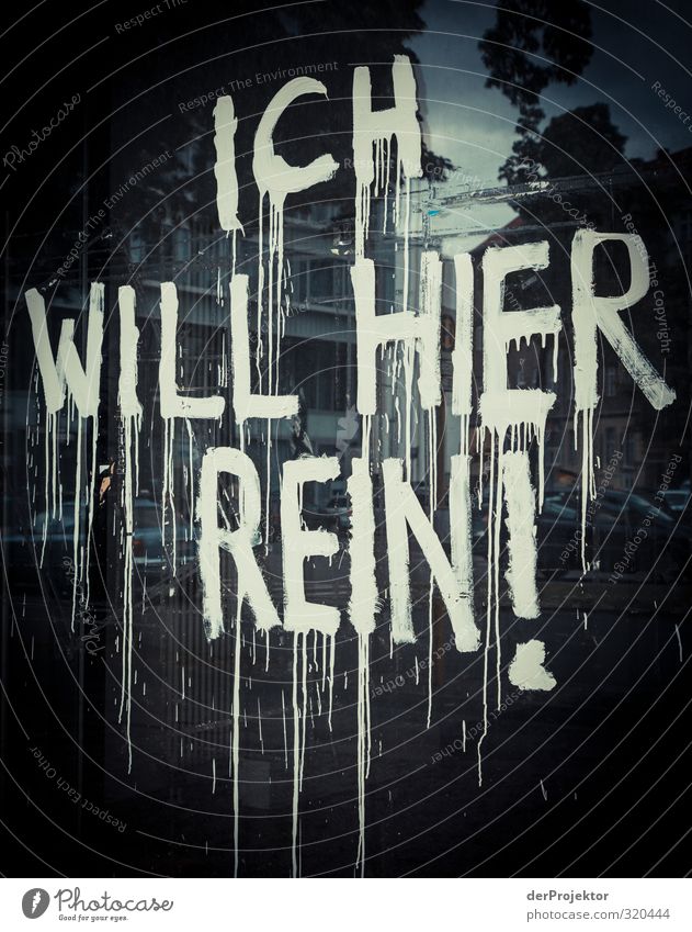 I don't. Art Work of art Capital city Downtown Deserted Window Tourist Attraction Sign Characters Graffiti Aggression Old Cheap Good Hideous Black Text