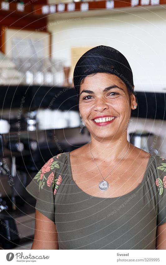 Waitress serving coffee in Las Terrazas, Artemisa - Cuba Coffee Lifestyle Vacation & Travel Tourism Trip House (Residential Structure) Human being Feminine