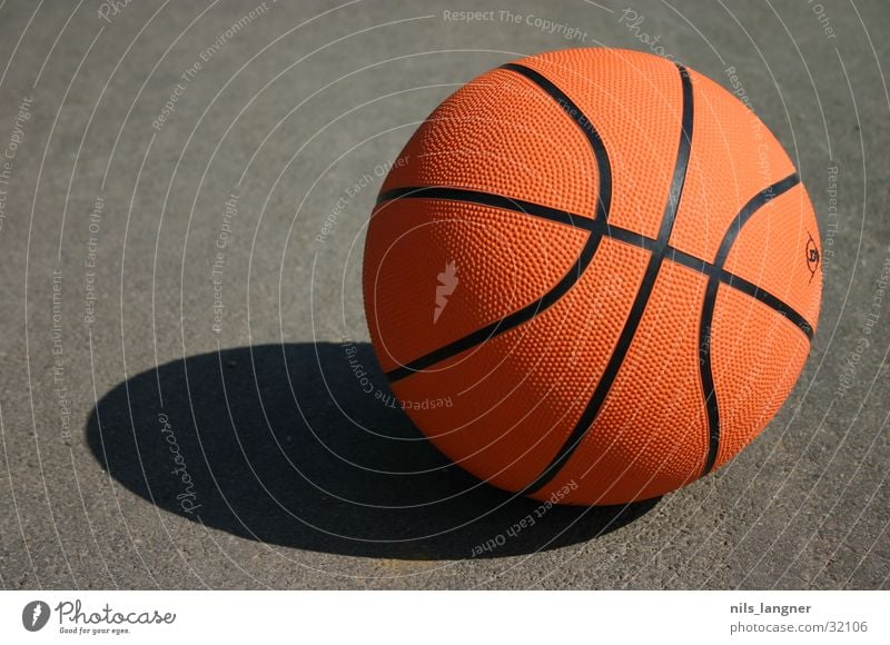 i love this game Sports Basketball Ball Orange Floor covering Shadow