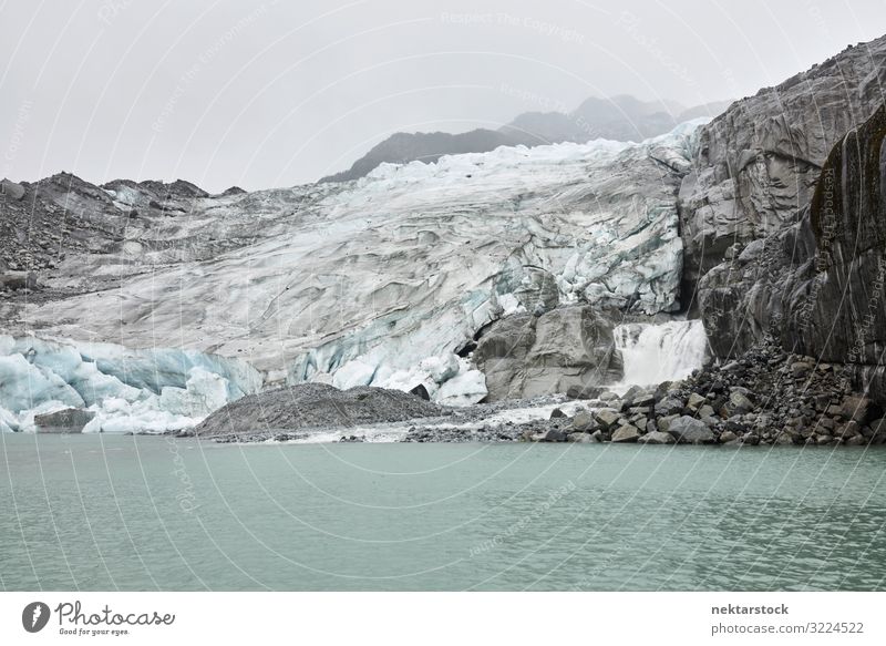 Patagonian Glaciers and Misty Sky Adventure Nature Landscape Fog Rock River Gray Chile South America ice scenics - nature famous place beauty in nature