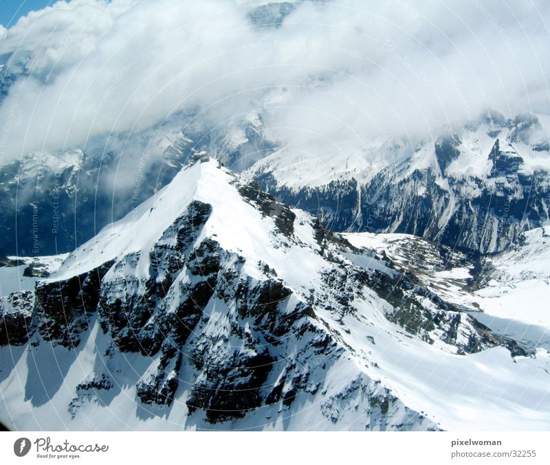 mountains Clouds Mountain Weather Snow