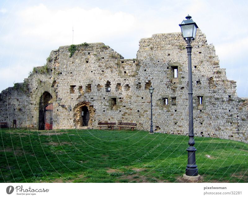 ruin Ruin Old building Italy Architecture Stone