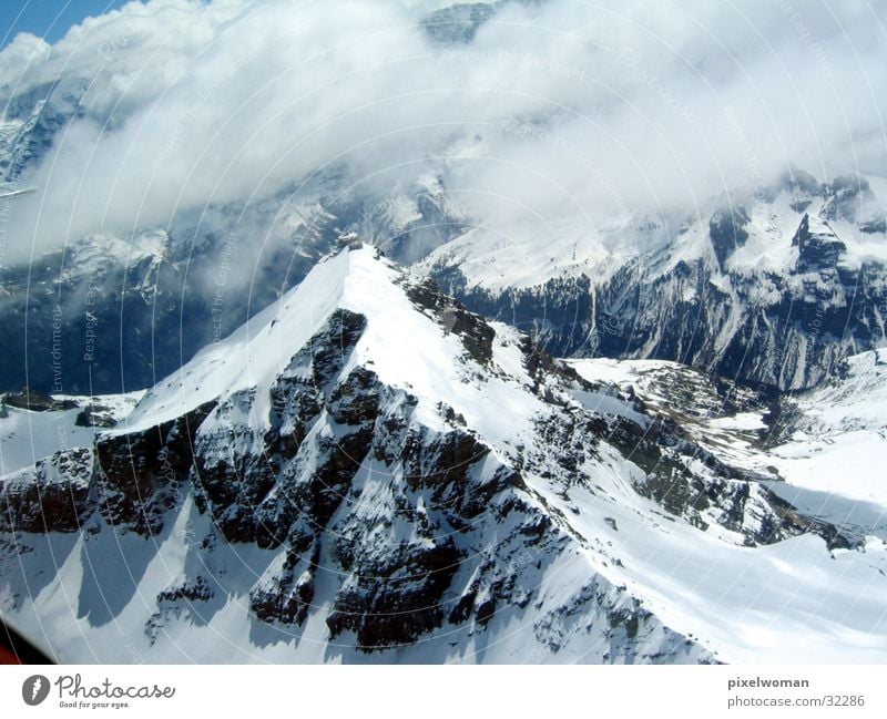 mountains Clouds Mountain Landscape Weather Stone Climbing Sky