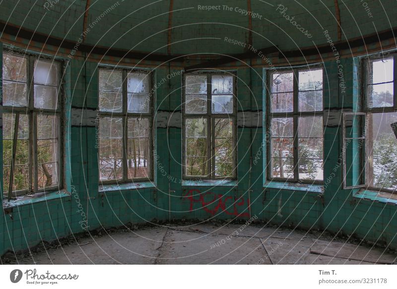 Beelitz Brandenburg Deserted House (Residential Structure) Ruin Manmade structures Building Architecture Window Cold Far-off places inspire 2011 Sanitarium