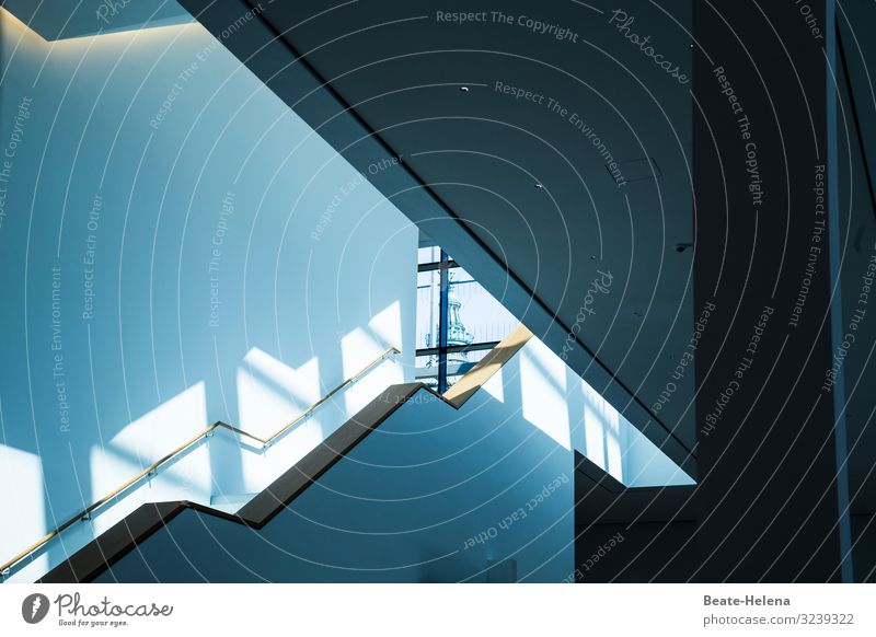 rays of hope Manmade structures Building Architecture Stairs Tourist Attraction Museum Observe Communicate Esthetic Exceptional Exotic Fantastic Glittering