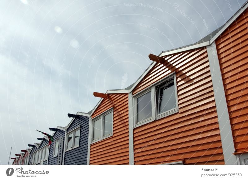 hummerbuden Summer Living or residing Flat (apartment) House (Residential Structure) Architecture Beautiful weather Helgoland Hut Maritime Design Barn