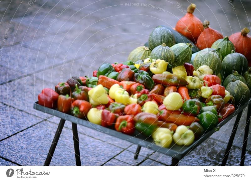 Colourful and healthy Food Vegetable Nutrition Organic produce Vegetarian diet Diet Shopping Fresh Healthy Delicious Multicoloured Healthy Eating Pumpkin Pepper