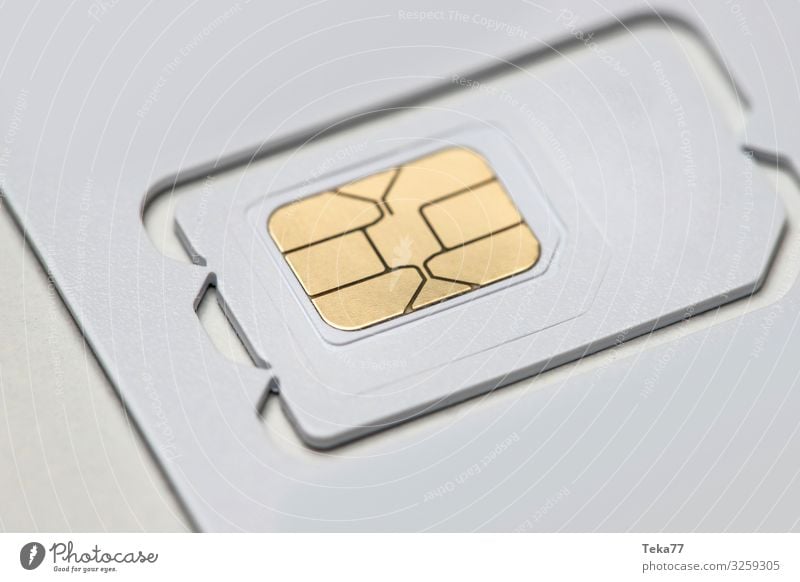 #Sim card Cellphone PDA Esthetic Sim map SIM Microchip mobile chip puk pin Colour photo Interior shot Studio shot Close-up Detail Macro (Extreme close-up)