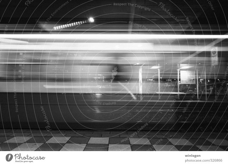 subway Science & Research Technology Duesseldorf Town Downtown Deserted Train station Transport Means of transport Traffic infrastructure Passenger traffic