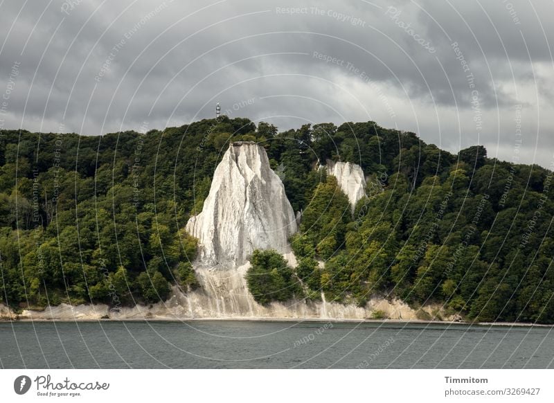 Island of Rügen (1) Vacation & Travel Environment Nature Landscape Elements Water Sky Clouds Weather Exceptional Natural Gray Green White Kreidefelsen Forest