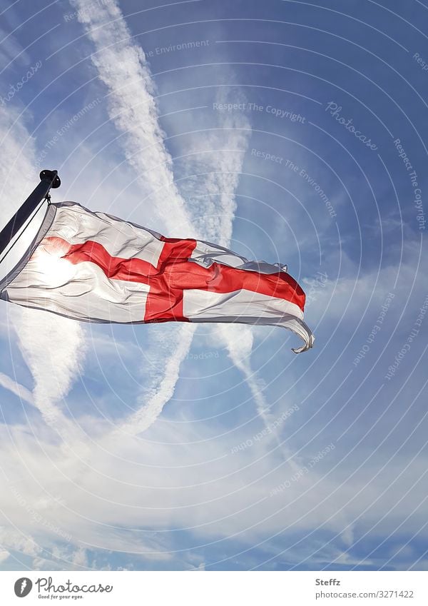 BrExit celestial sign St. George Sign Flag Crucifix English Historic Great Britain England chemtrails X Vapor trail History of the Symbols and metaphors Belief