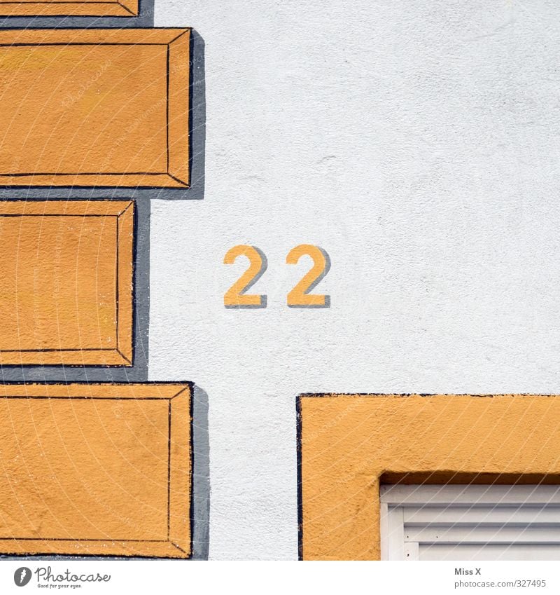 I'd like to be House (Residential Structure) Wall (barrier) Wall (building) Digits and numbers 18 - 30 years 2 House number Colour photo Multicoloured