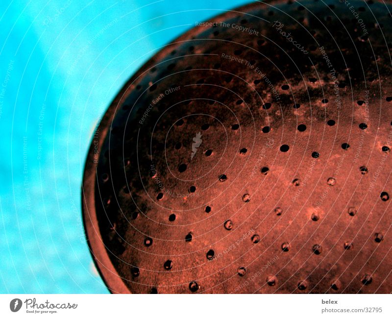 watering can Watering can Black Red Reflection Blue Cast Garden