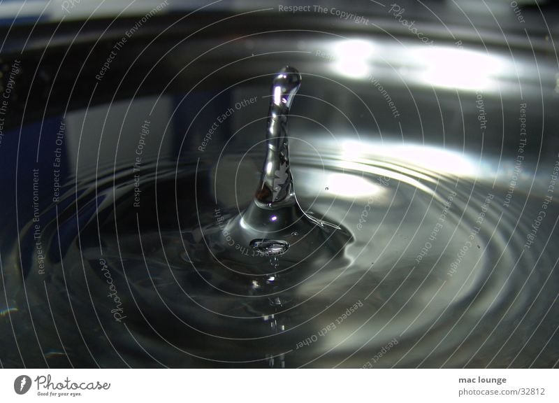 trickle Waves Short exposure Abstract Macro (Extreme close-up) Close-up Drops of water Water Attempt Bubble