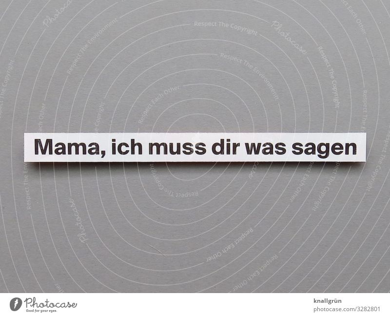 Mama, I have to tell you something. Mother Child Trust Communication Family & Relations Confession confess Together Safety (feeling of) Love Adults Infancy saw