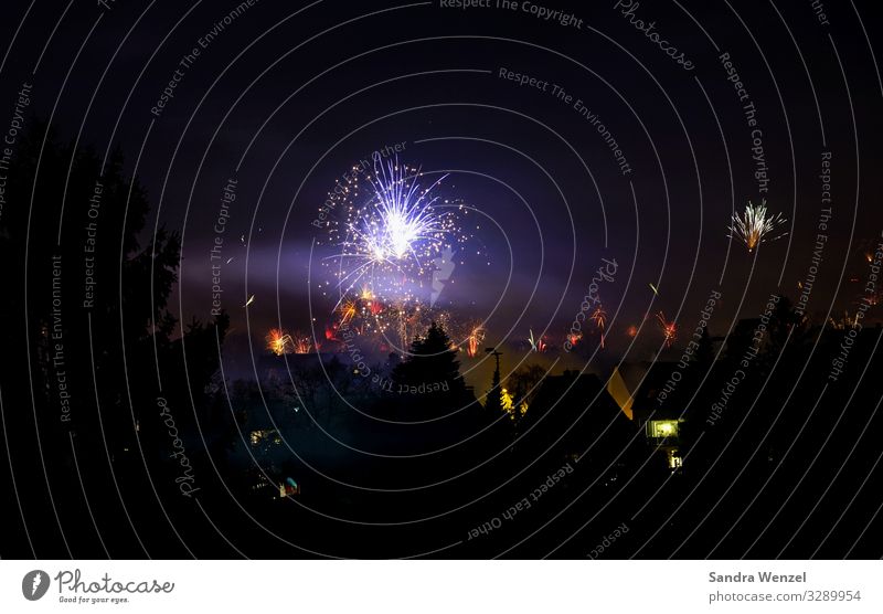 New Year 2020 Shows Desire Time Future New Year's Party New Year's Eve Firecracker Light (Natural Phenomenon) Air pollution Fine particles