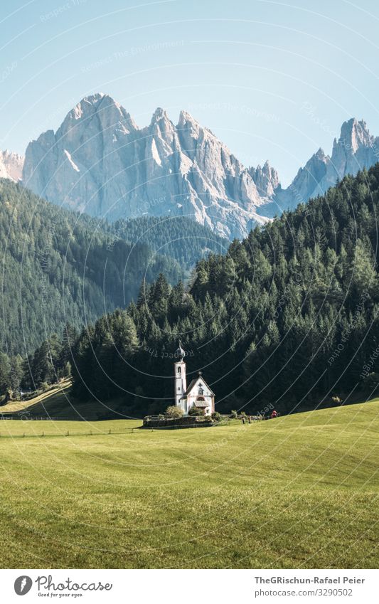 Church in South Tyrol before the Dolomites Religion and faith Deserted Sky Christianity Architecture touristic popular Catholicism Historic Landmark Tourism