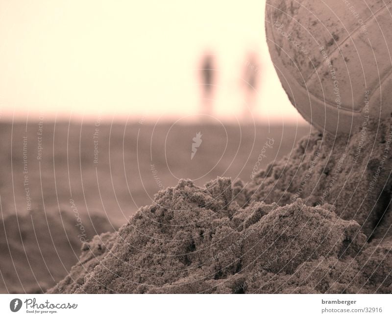 Volleyball in the sand Beach Leisure and hobbies Sand Volleyball (sport) Ball