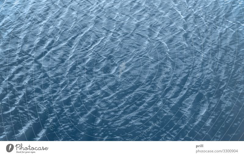 blue water surface Nature Water Fluid Fresh Wet Surface Undulating full-frame image Natural Background picture Surface of water Uneven Damp Undulation full-size