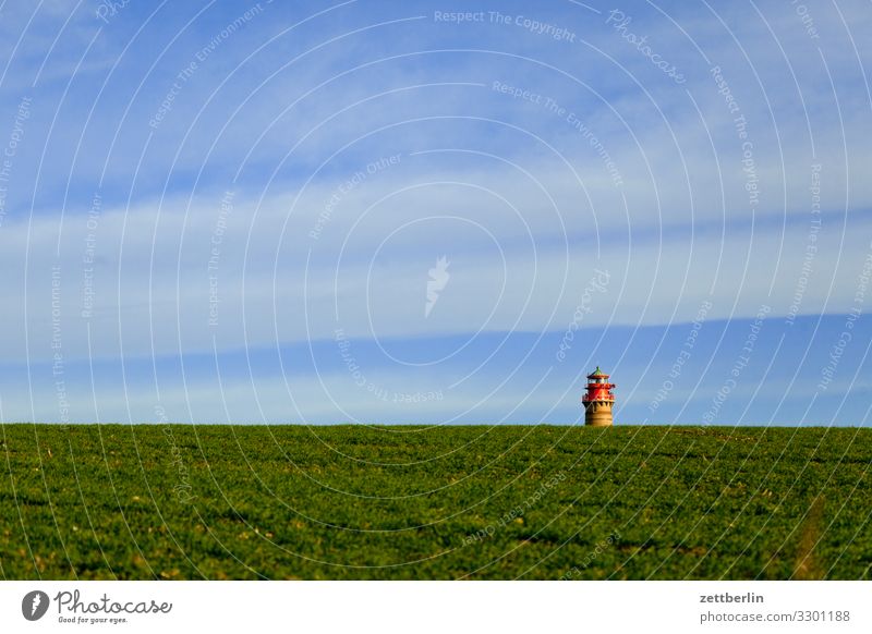 Lighthouse Cape Arkona Village Fishing village Island Cap Arcona Coast Coastal patrol Landscape Mecklenburg-Western Pomerania Ocean Baltic Sea East coast Rügen