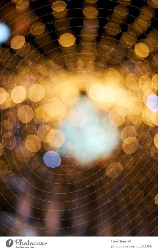 Unfocused bokeh texture from the christmas lighting Luxury Decoration Wallpaper Feasts & Celebrations Sphere Glittering Bright Modern Rich blurry glistering