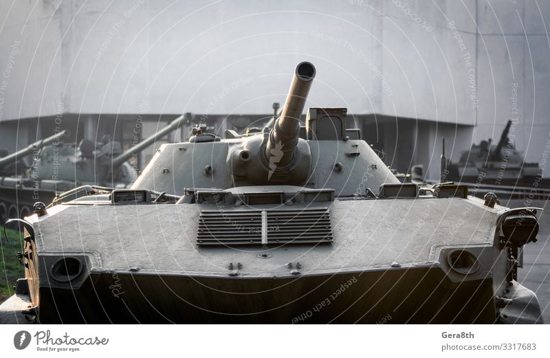 military army equipment armored tank on a city street in Ukraine House (Residential Structure) Building Transport Street Threat Protection War Crimea Armour