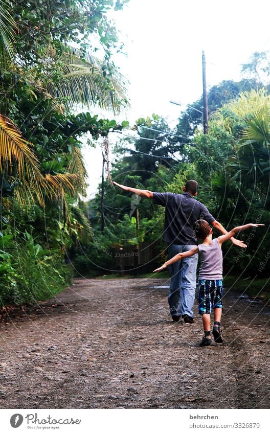 favorite person(s) | let's fly Trust Adventure Tourism Trip Family Together in common Vacation & Travel Colour photo Wanderlust Father Son Freedom especially