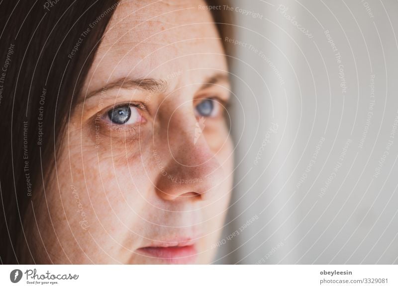 woman looking sad, depressed and stressed staring into space Illness Woman Adults Sadness Emotions Concern Grief Fatigue Loneliness Stress Problem health girl