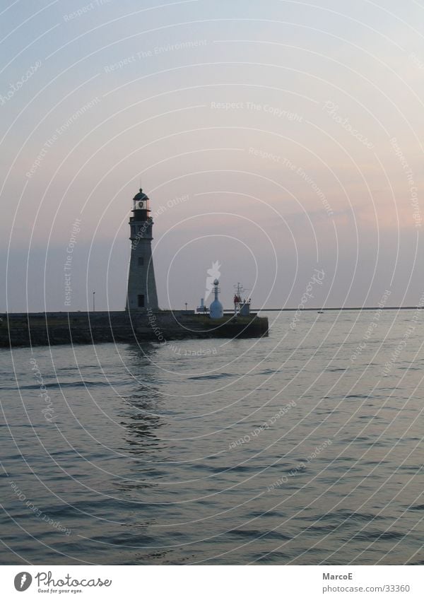 Buffalo Harbour Lighthouse Ocean Sunset Romance buffalo