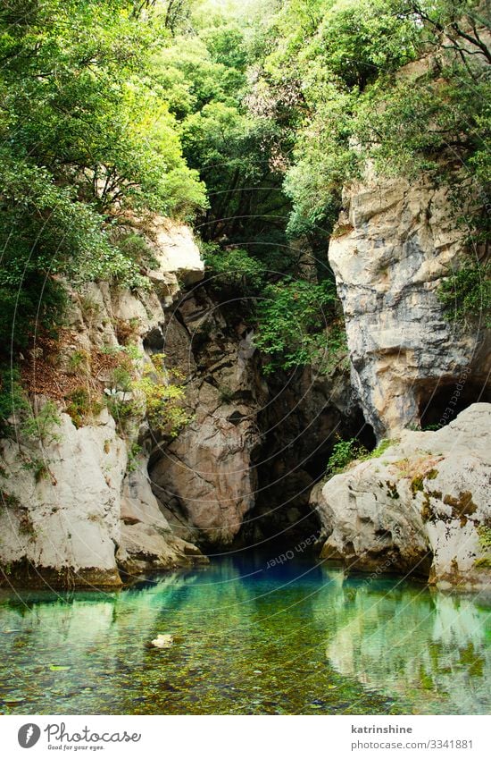 Resurgence of Sammaro River near Roscigno in Campania, italy Vacation & Travel Tourism Mountain Nature Landscape Street Historic Cave cilento Italy gorges