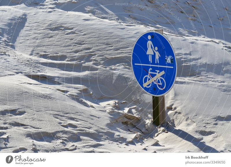 silted footpath in the dunes, blown over by the wind Vacation & Travel Tourism Trip Beach Ocean Island Cycling Hiking Nature Sand North Sea Dune Pedestrian