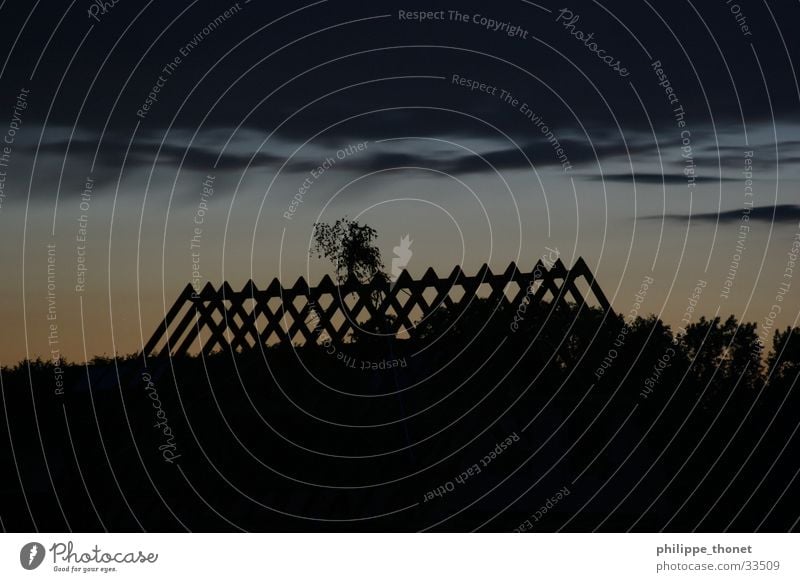 topping-out ceremony Building Sunset Clouds Night Roof House (Residential Structure) Architecture Sky Evening topping-out wreath