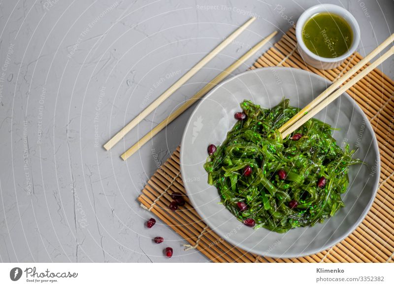 Seaweed Salad. Food Seafood Apple Orange Cake Ice cream Candy Nutrition Breakfast Organic produce Slow food Asian Food Crockery Champagne glass Lifestyle