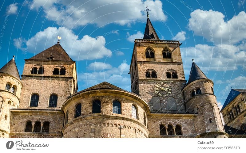 Cathedral of Trier St. Peter Sightseeing Facade Air Traffic Control Tower Religion and faith City Germany Europe Symbols and metaphors Novel Architecture eldest