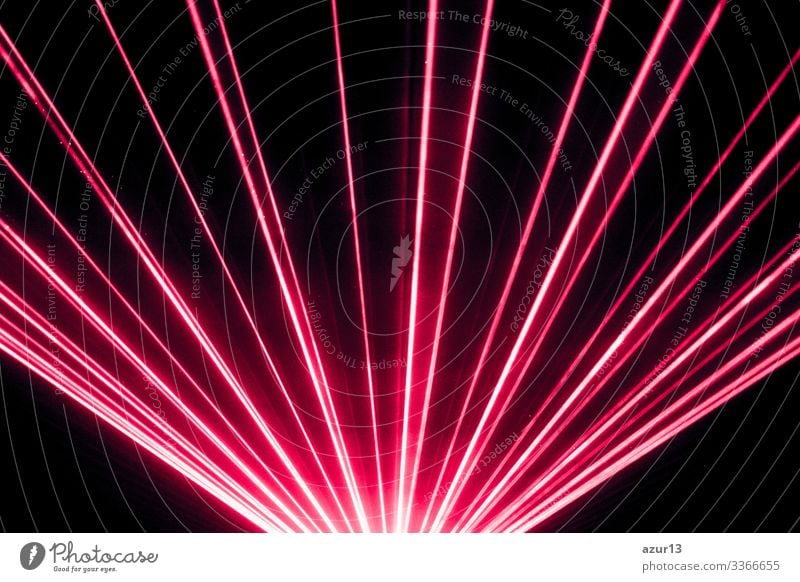 Red laser show on the stage of a nightclub with bright, sparkling beams Laser Party Club Night life New Year's Eve Luxury Event Nightclub Concert Entertainment