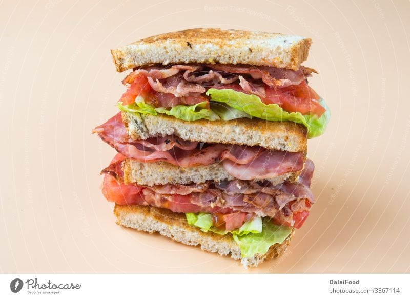 A BLT is a type of sandwich Bread Fast food Tradition Bacon blt blt sandwich Cholesterol club sandwich floors lettuce Meal Pork Sandwich Tomato Colour photo