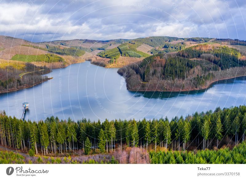 #The Rothaargebirge Winter Environment Nature Landscape Plant Forest Hill Mountain Lakeside Esthetic Sauerland Siegerland obernau Colour photo Exterior shot