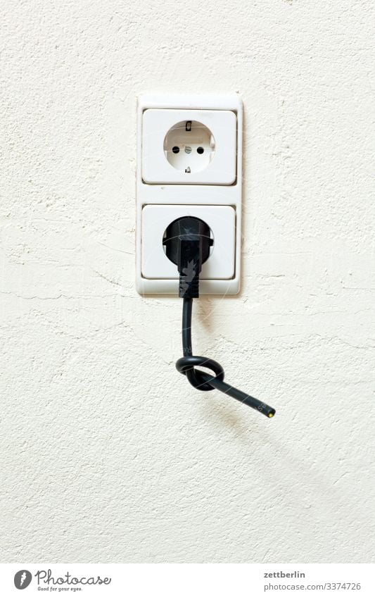 save electricity Cable Electrician Electronics Infrastructure Schuko Save Socket Connector Electricity Electrical circuit Energy industry Power transmission