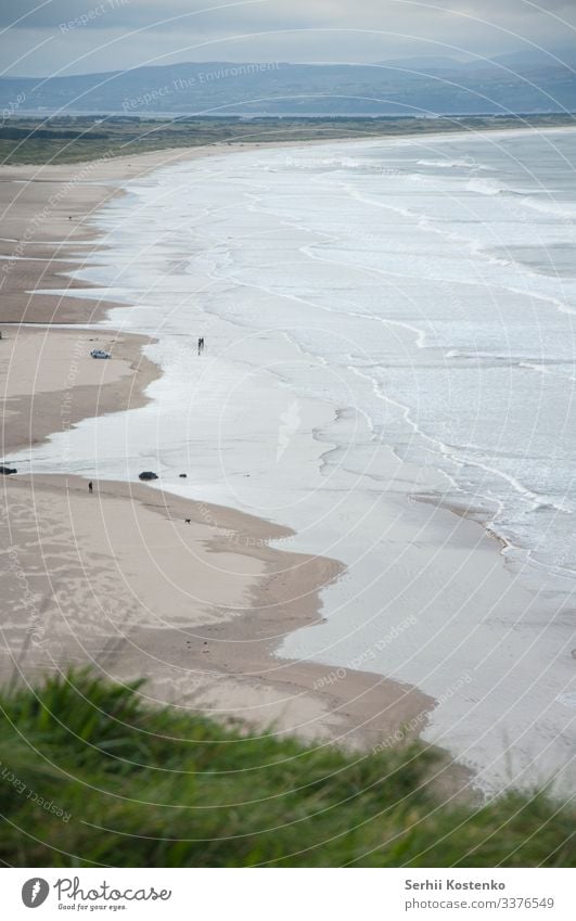 Northen beach Ocean ocean beach Beach Coast Water Vacation & Travel Ireland Waves Nature Landscape Sand Colour photo