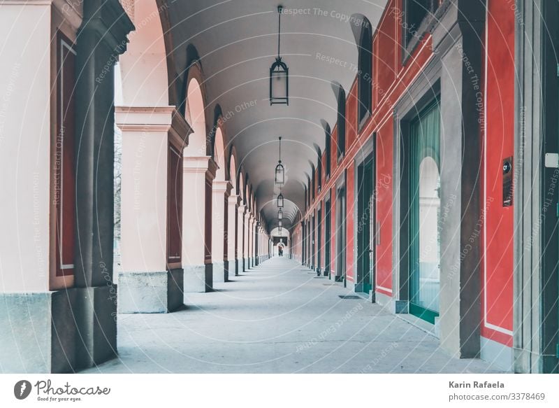 Munich Hofgarten Germany Town Downtown Old town Deserted House (Residential Structure) Building Architecture Wall (barrier) Wall (building) Window Door