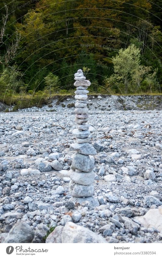 Beautiful Wellness Harmonious Well-being Calm Meditation Massage Mountain Yoga Autumn Stone Simple Peaceful Stoamanderl rock mussel Heap stoamandl Balance Cairn