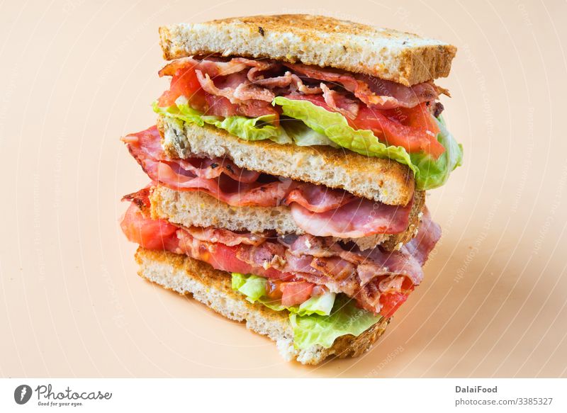 A BLT is a type of sandwich, named for the initials of its primary ingredients, bacon, lettuce and tomato blt blt sandwich bread cholesterol club sandwich