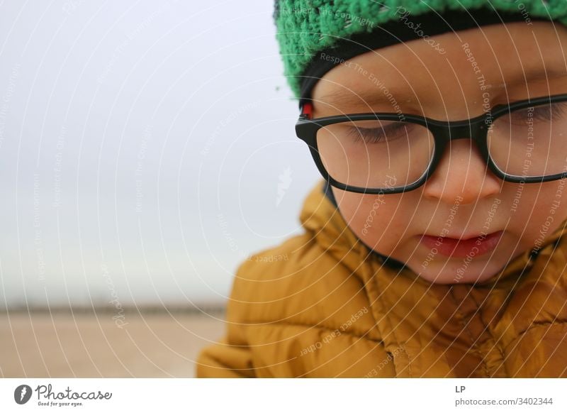 face of a beautiful child. Child glasses Face Innocent Portrait photograph Infancy Beautiful Cute sweet innocence Wonderful Prayer pray Faith & Religion